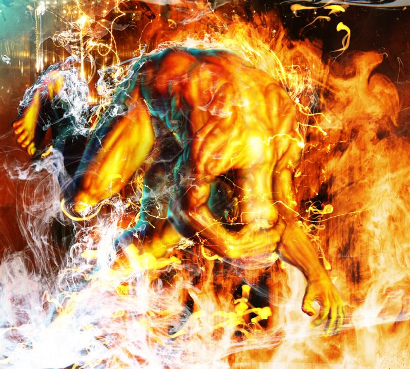 Karnabhaaram, 2010, Archival print on archival paper, 91.5 x 91.5 cm