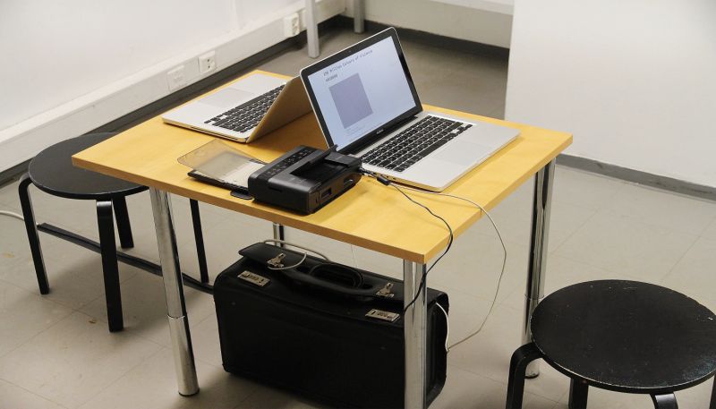 Installation view, Third Space Helsinki, 2016