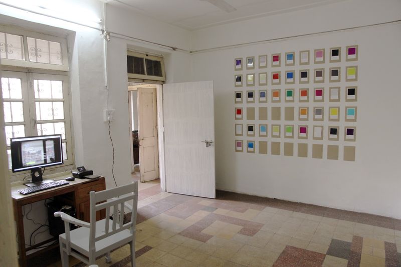 Installation view: Cyborg Archive: 256 Million Colours of Violence, 2018, ARTEL 2018, TIFA Working Studios