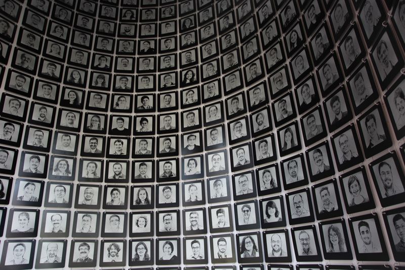 Installation view: silo 02 PRESENT, TRINITY: Godrej Legacy Park silos, 2015