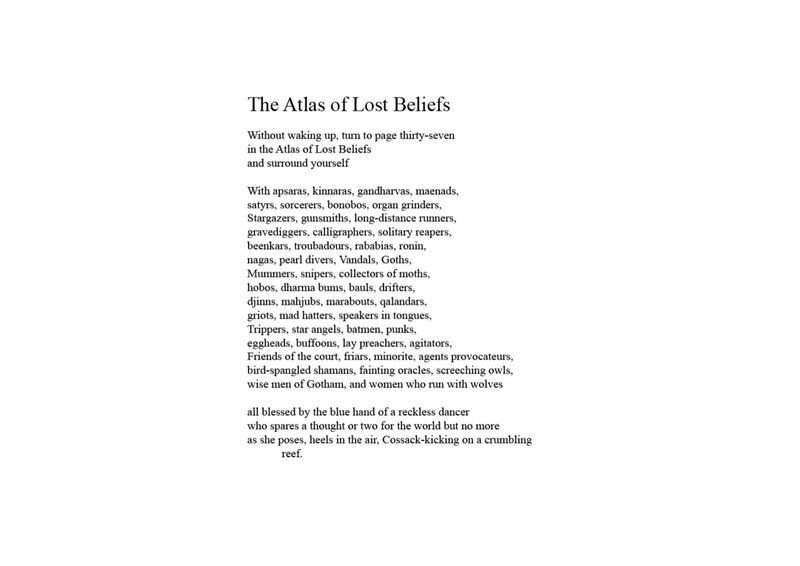 Atlas of Lost Beliefs, Ranjit Hoskote, 2018