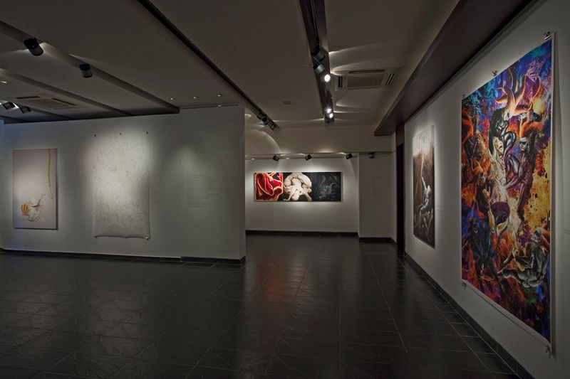 Installation View, Ballad of the War that Never Was and Other Basterdised Myths, 2011, TAO Art Gallery