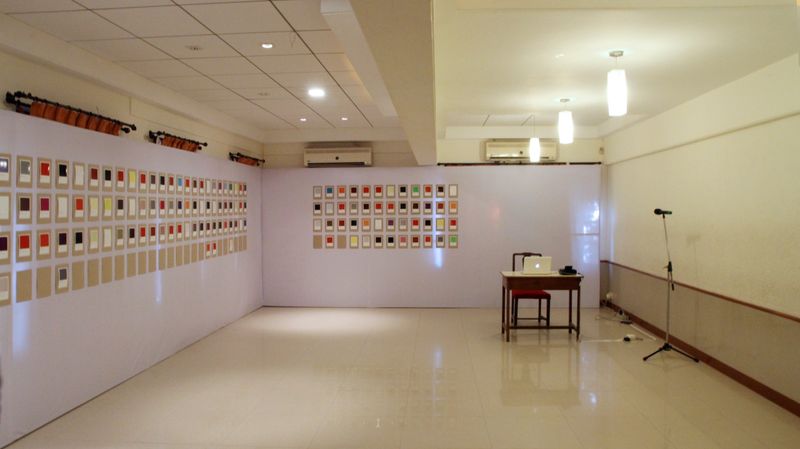 Installation view, Limitations of Liability, Mumbai Assembly, 2017