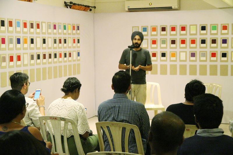 Performance and conversation with Ramneek Singh, Limitations of Liability, Mumbai Assembly, 2017
